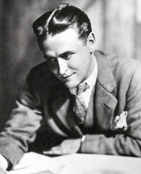 F. Scott Fitzgerald: Photo portrait of writer F. Scott Fitzgerald used in a year-long print advertising campaign for the Woodbury Soap Company, in which Fitzgerald featured as one