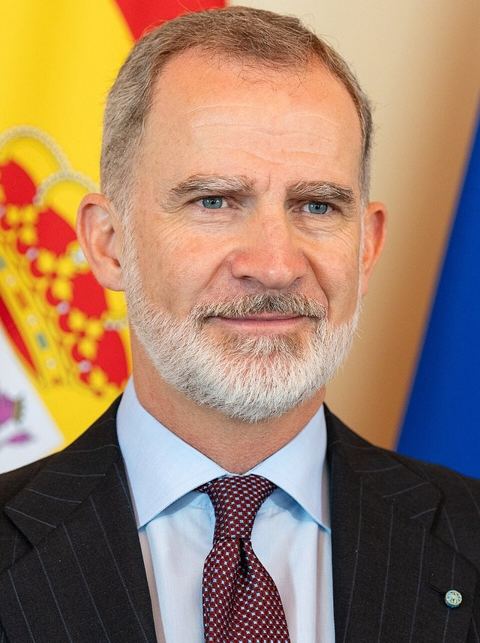 Felipe VI: Daiga Mieriņa tiekas ar Spānijas karali - 53814974005 (cropped)-2