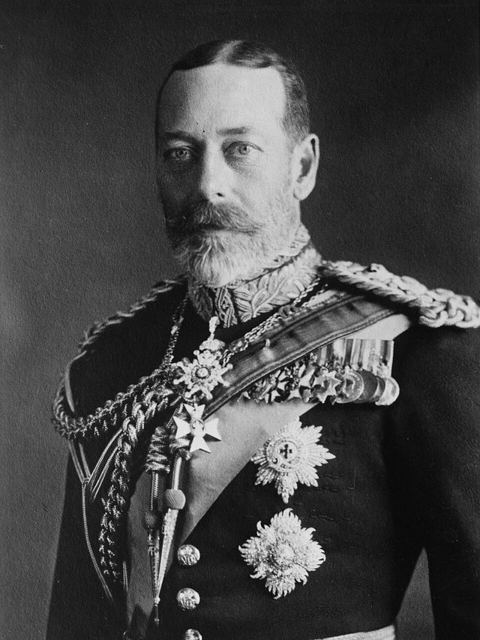 George V: King George 1923label QS:Len,"King George 1923"