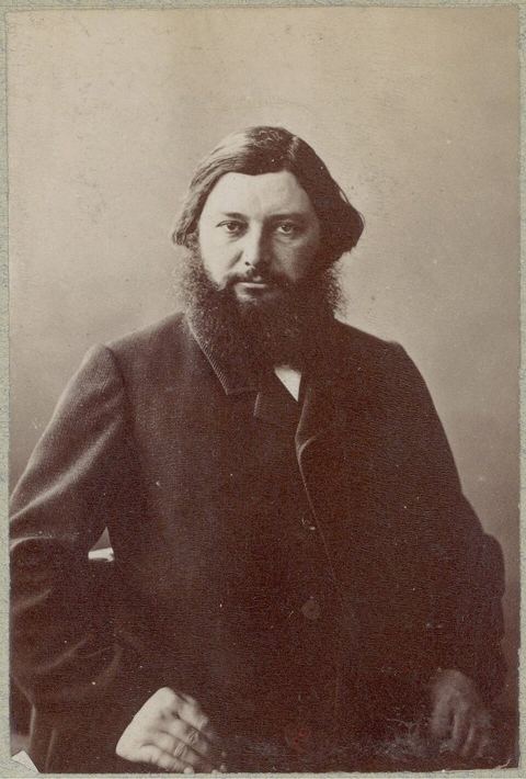 Gustave Courbet: Gustave Courbet, photograph Atelier Nadar, c. 1860s