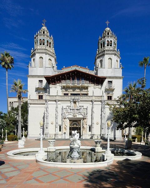 Hearst Castle: Hearst Castle Casa Grande September 2012 panorama 2