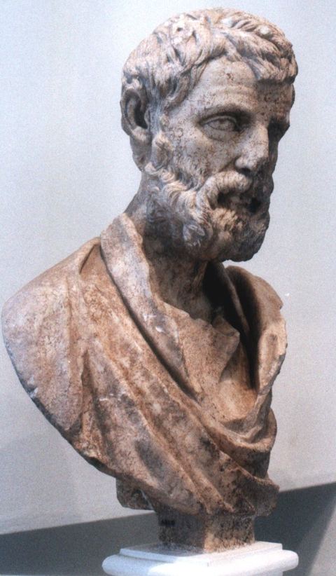 Herodes Atticus: Herodes Atticus - bust - Athens Museum