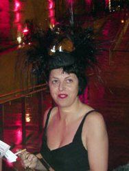 Isabella Blow: 2005 Stuckist Turner demo (1) Ausschnitt Isabella Blow