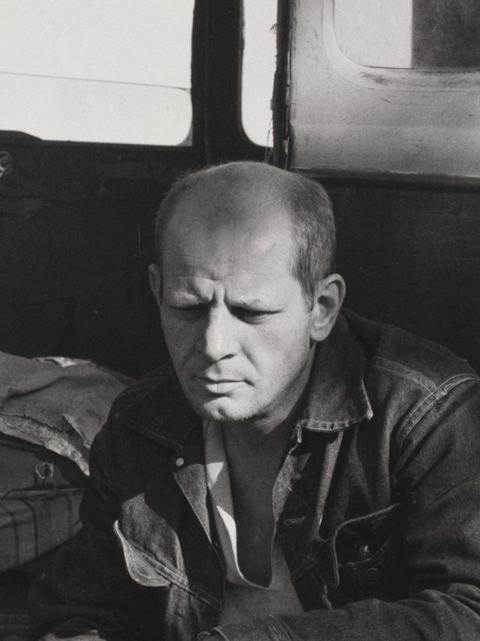 Jackson Pollock: Jackson Pollock by Hans Namuth (cropped)