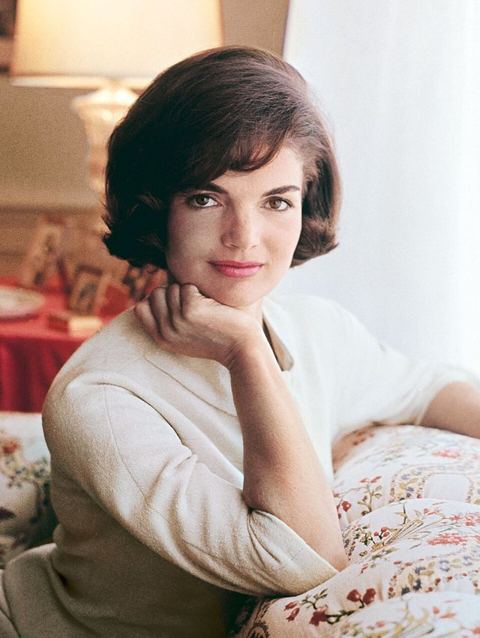 Jacqueline Kennedy Onassis: Jackie Kennedy Color Portrait (3x4 cropped)