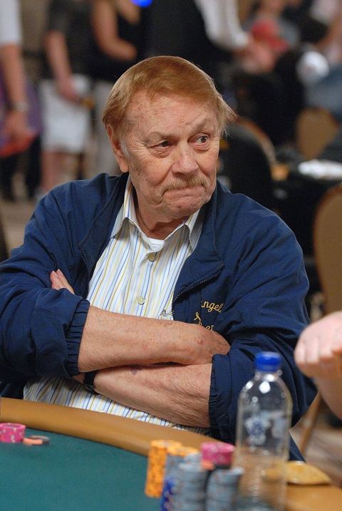 Jerry Buss: Jerry Buss playing the WSOP