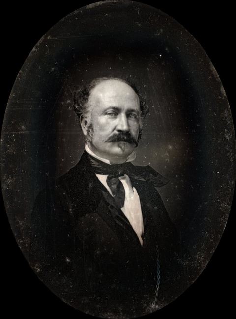 John Sutter: John A. Sutter Oval Crop Edit Desat
