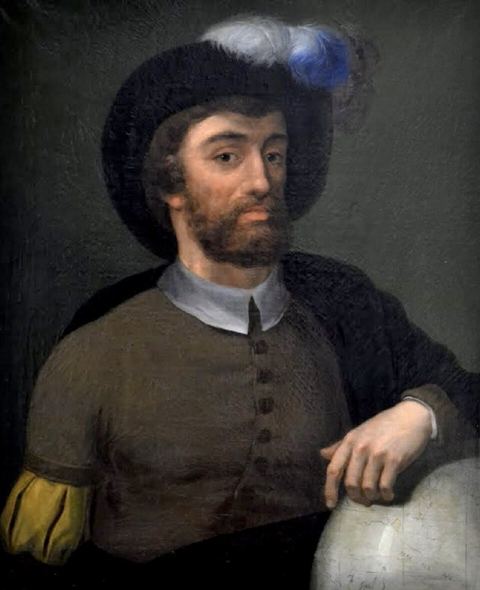 Juan Sebastián Elcano: Juan Sebastián Elcano, anonymous 19th century painting