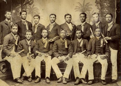 Kamehameha Schools: First Graduating Class of the Kamehameha School for Boys, 1891
