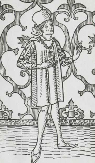 Marco Polo: Frontispice édition de Nuremberg 1477 (cropped)