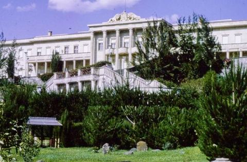 National Palace, Addis Ababa, where the story took place