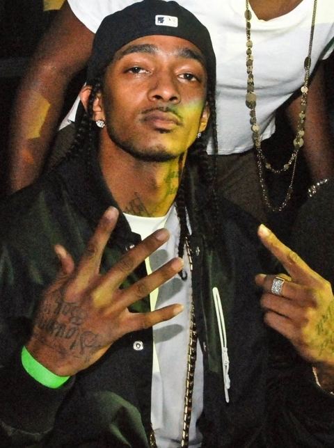 Nipsey Hussle: Soundtrack Beat Battle Judging Panel March2011 (cropped)