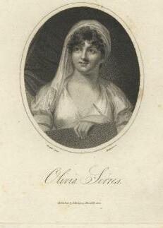 Olivia Serres: Engraving of Olivia Serres
