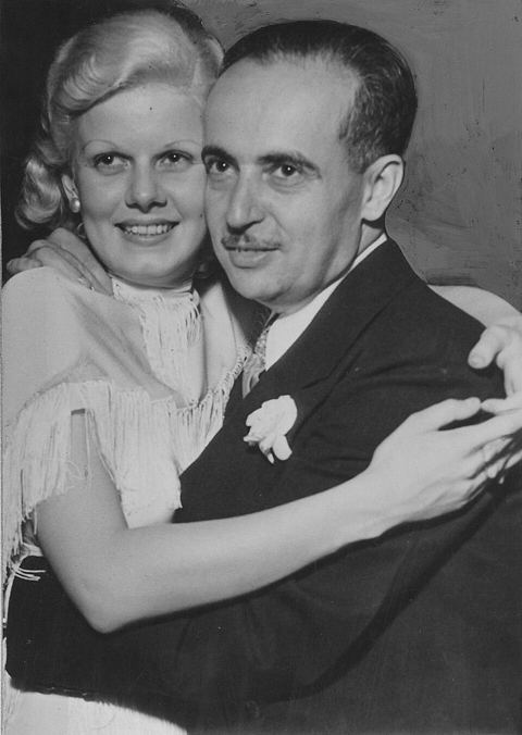 Paul Bern: Jean Harlow & Paul Bern 1932