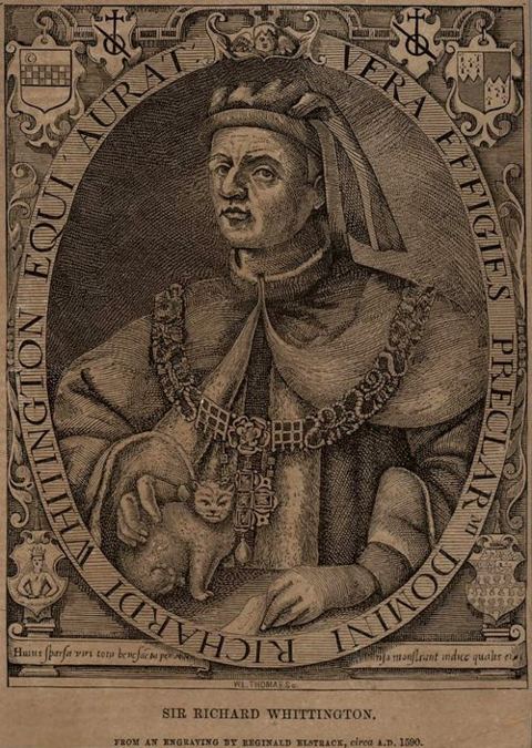 Richard Whittington: RichardWhittington 19thCEngraving After ReginaldElstrack 1590
