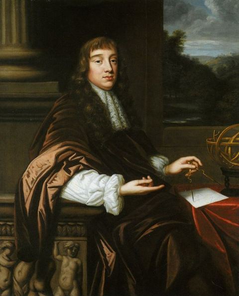 Robert Hooke: Portrait of a Mathematician 1680c
