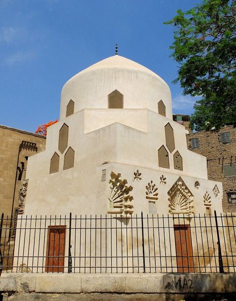 Mausoleum of Shajar al-Durr DSCF2771: Mausoleum of Shajar al-Durr in al-Khalifa neighbourhood, Cairo