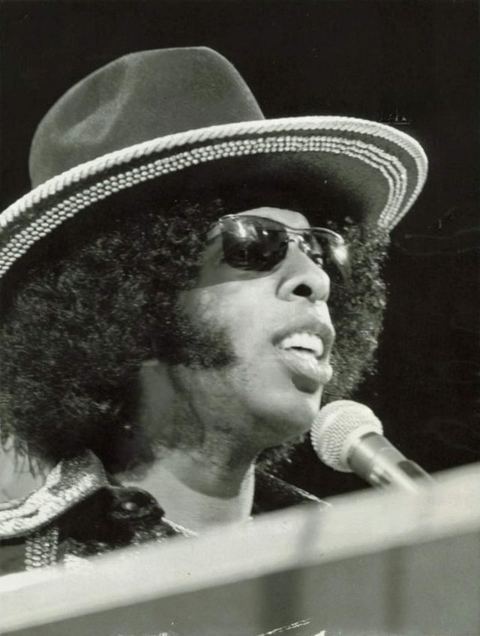 Sly Stone: Sly Stone performing on Midnight Special on NBC, 1973