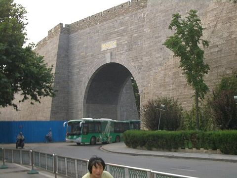 Nanjing-Zhonghua-Gate-3072: The Zhonghua Gate complex at the southern part of the City Wall of Nanjing