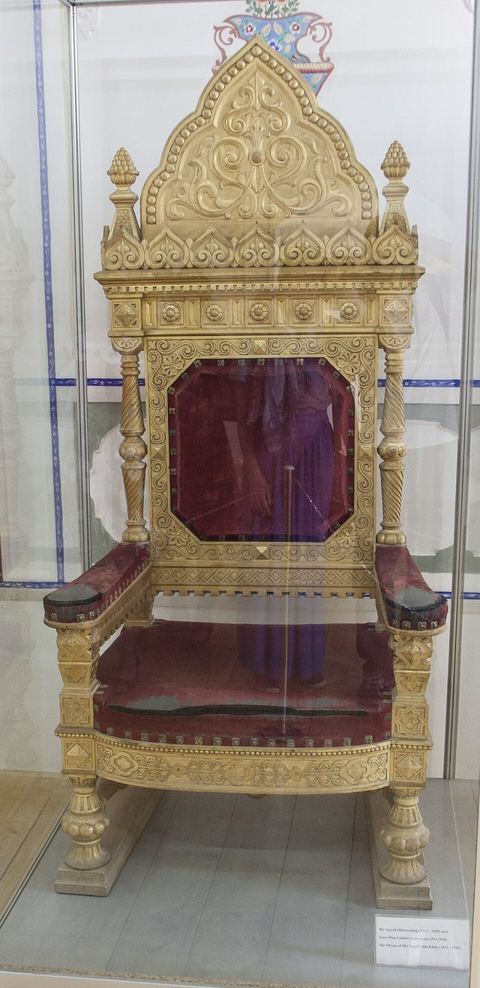 Throne of Mir Sayyid Alim Khan: 1911-1920