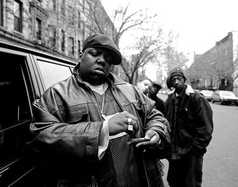The Notorious B.I.G.: Image of the Notorious BIG in NY