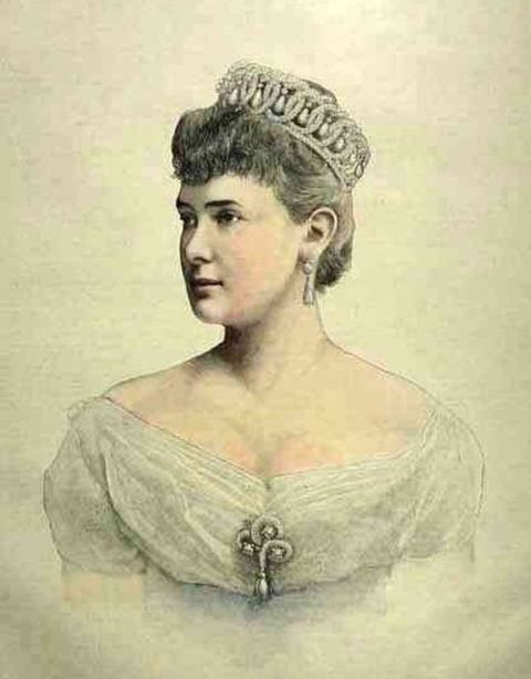Maria Pavlovna of Russia in tiara: Maria Pavlovna of Russia
