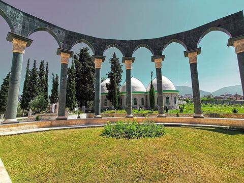 World headquarter of the Bektashis: This picture is captured in the World headquarters of the Bektashis which is located in the capital of Albania (Tirana).