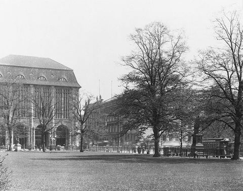 Berlin, Leipziger Platz mit Warenhaus Wertheim, 1910: Berlin, Leipziger Platz mit Warenhaus Wertheim
