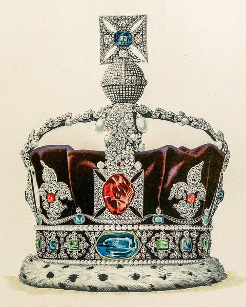 Imperial State Crown of Queen Victoria (2): Imperial State Crown of Queen Victoria, the state crown used by British monarchs from 1838 to 1937