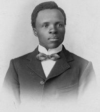 Sol Plaatje 002: Photograph of Sol Plaatje from his 1915 book Native Life in South Africa.