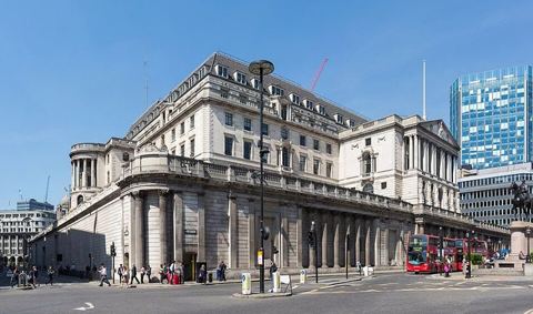 Bank of England Building, London, UK - Diliff: The Bank of England building viewed Lombard Street.
