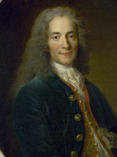 Voltaire: French: Portrait de Voltaire (1694-1778) en 1718 Voltaire the age of twenty-four (?)title QS:P1476,fr:"Portrait de Volta
