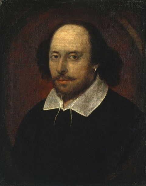 William Shakespeare: Portrait of William Shakespeare (1564-1646) title QS:P1476,en:"Portrait of William Shakespeare (1564-1646) "label QS:Len