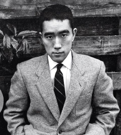 Yukio Mishima: Yukio Mishima, 1955 (cropped 850×950 px)