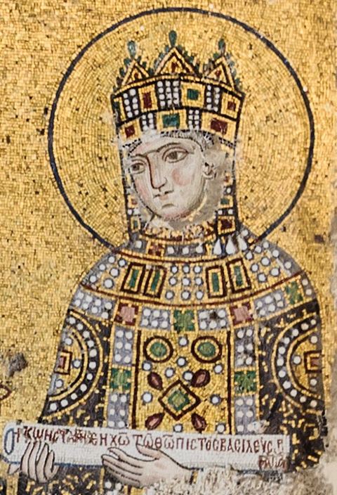 Zoe Porphyrogenita: Zoe mosaic Hagia Sophia