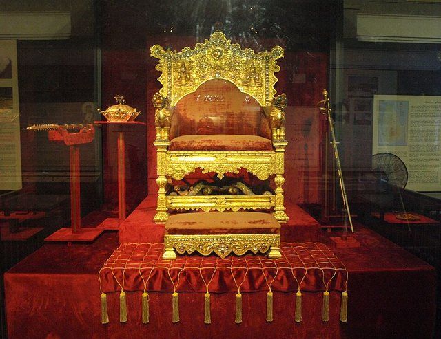 The Throne of Kandyan Kings: The Throne of Kandyan Era Sri Lankan Kings.