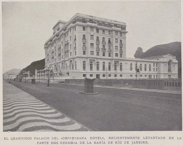 Copacabana Palace en 1923: Copacabana Palace en 1923
