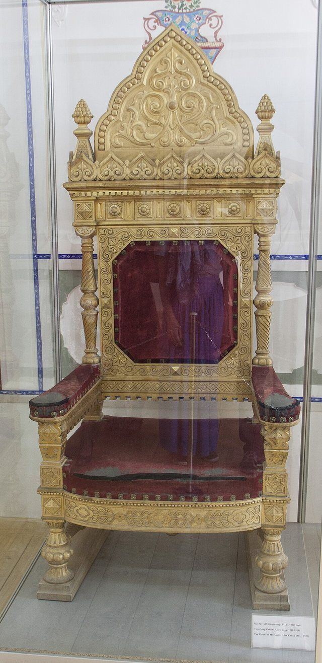 Throne of Mir Sayyid Alim Khan: 1911-1920