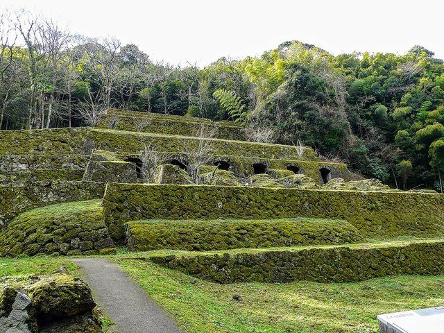 Shimizudani Refinery Ruins at Iwami Ginzan Silver Mine 001: 島根県大田市にある清水谷精錬所跡。世界文化遺産「石見銀山遺跡とその文化的景観」を構成する資産の一部。