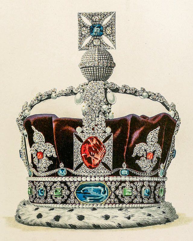 Imperial State Crown of Queen Victoria (2): Imperial State Crown of Queen Victoria, the state crown used by British monarchs from 1838 to 1937