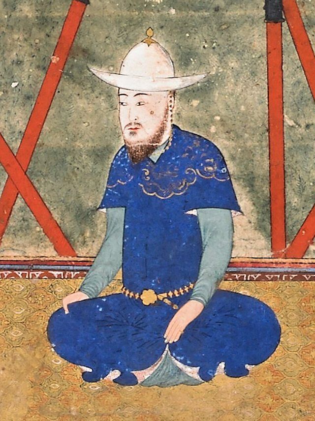 Ulugh Beg: Ulugh Beg, Timurid painting 1425-50