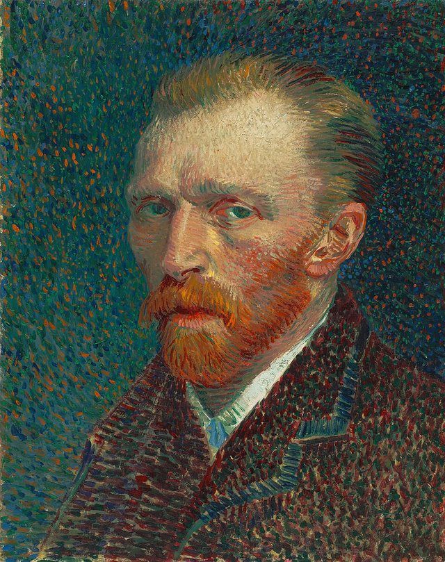 Vincent van Gogh: Self-Portrait title QS:P1476,en:"Self-Portrait "label QS:Len,"Self-Portrait "label QS:Les,"Autorretrato"label QS:Lnds,"S