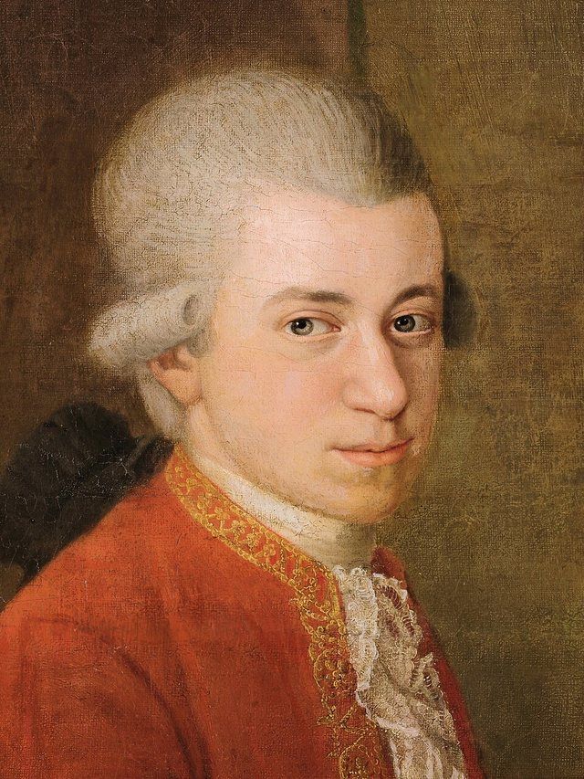 Wolfgang Amadeus Mozart: Mozart familylabel QS:Lfr,"portrait de la famille Mozart"label QS:Len,"Mozart family"