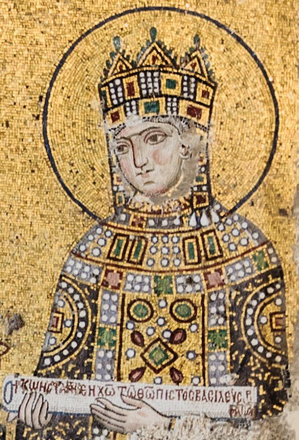 Zoe Porphyrogenita: Zoe mosaic Hagia Sophia